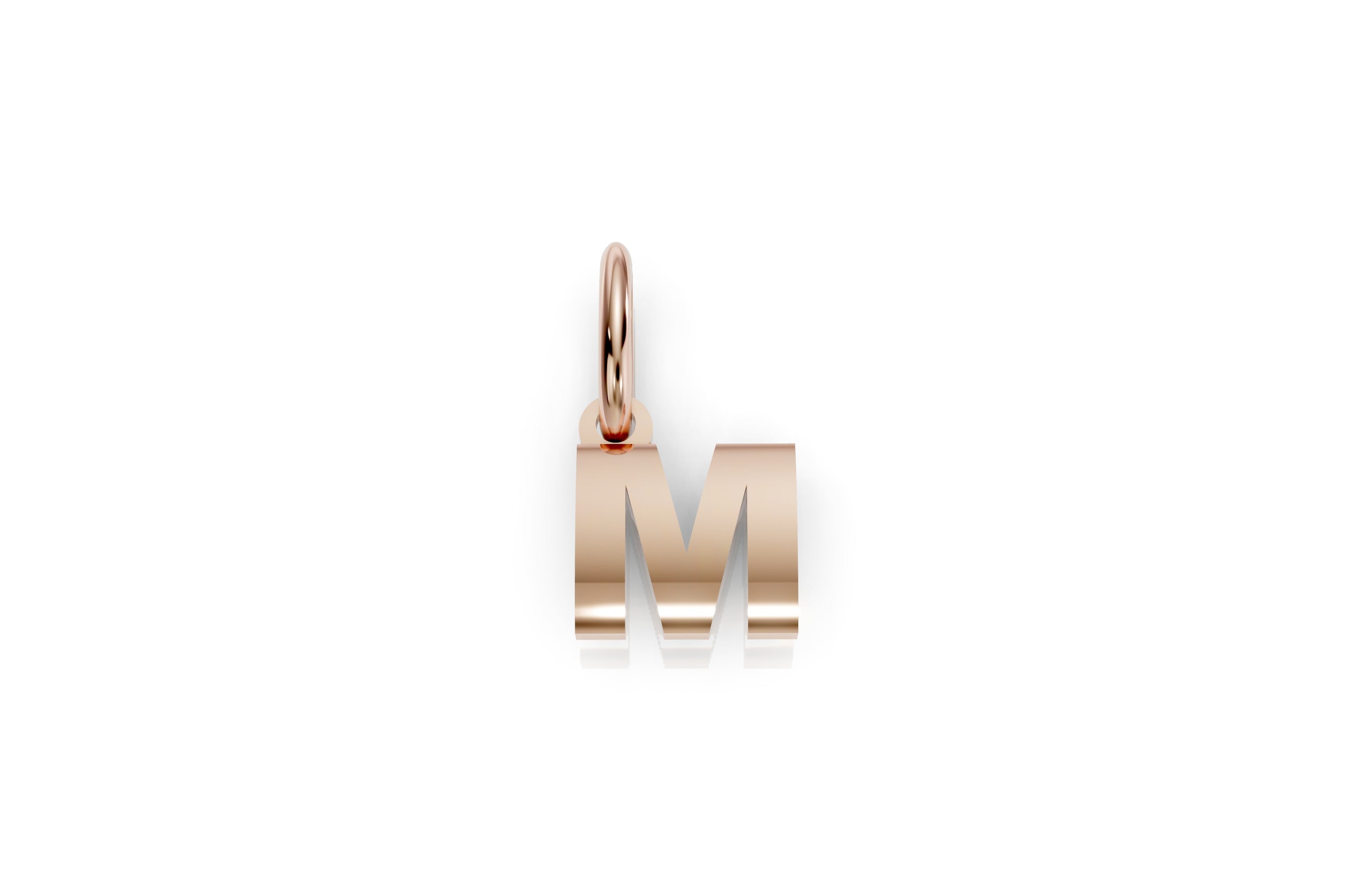 CHARMS LETTERA M PENDENTE IN ARGENTO 925