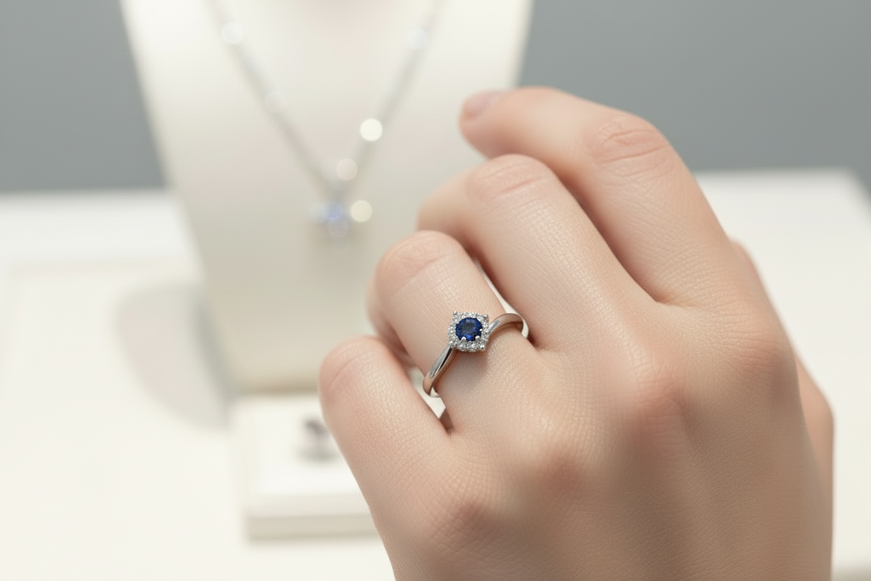 Anello solitario magic in argento 925