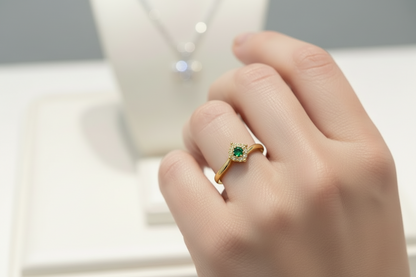Anello solitario magic in argento 925