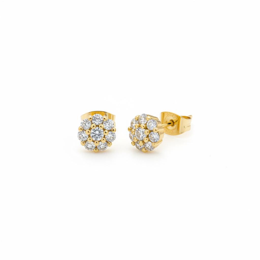 Coppia di orecchini magic misura media in argento 925 nickel free