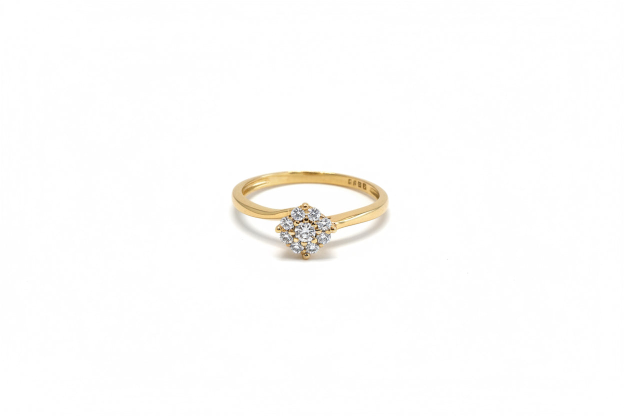 Anello solitario magic in argento 925