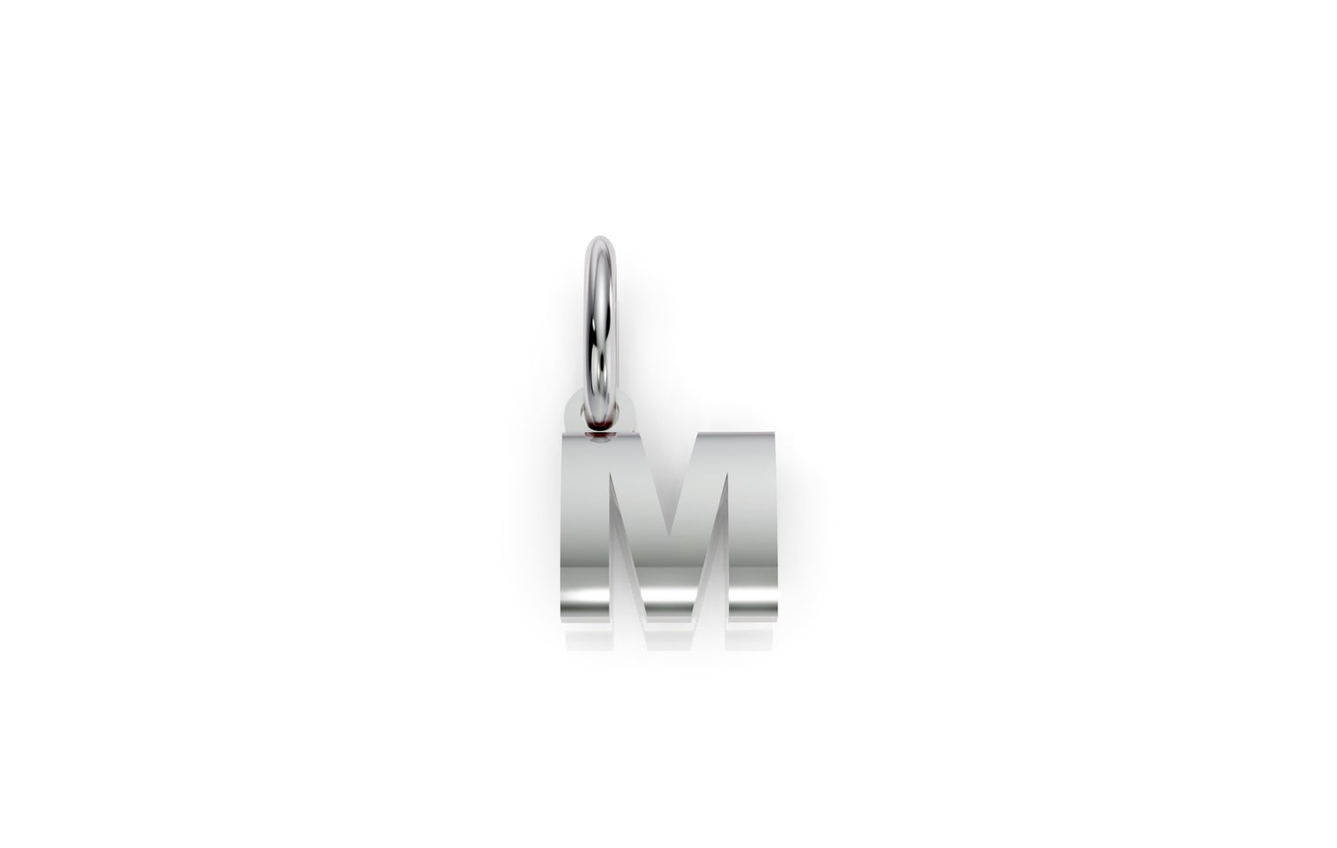 CHARMS LETTERA M PENDENTE IN ARGENTO 925